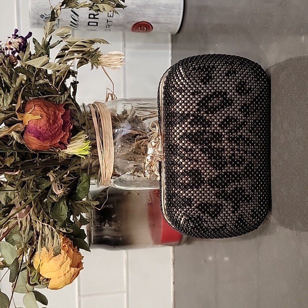 GUESS  by MARCIANO BEADED CROSSBODY CLUTCH